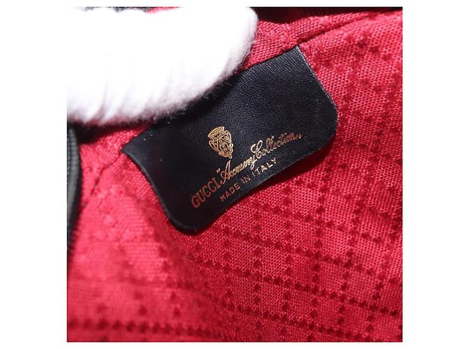 Bolso de Hombro Gucci GG Canvas Web Sherry Line Negro Dorado 010 378 Auth 169442 - vista 19