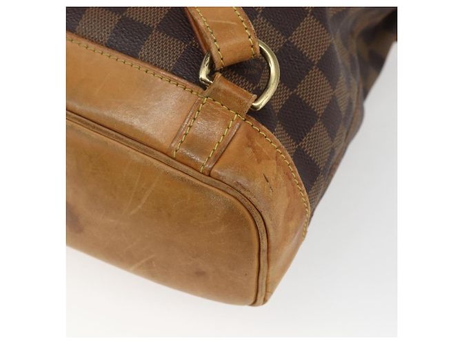 LOUIS VUITTON Zaino Arlucan Damier Ebene N99038 LV Auth 164574 - vista 17