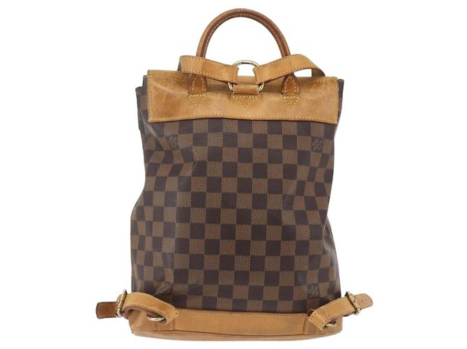 LOUIS VUITTON Zaino Arlucan Damier Ebene N99038 LV Auth 164574 - vista 2