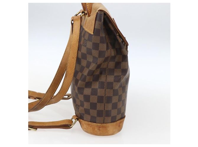 LOUIS VUITTON Zaino Arlucan Damier Ebene N99038 LV Auth 164574 - vista 3