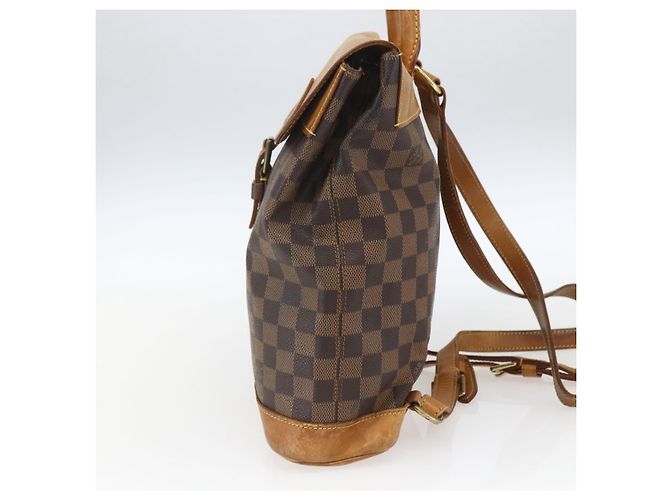 LOUIS VUITTON Zaino Arlucan Damier Ebene N99038 LV Auth 164574 - vista 4