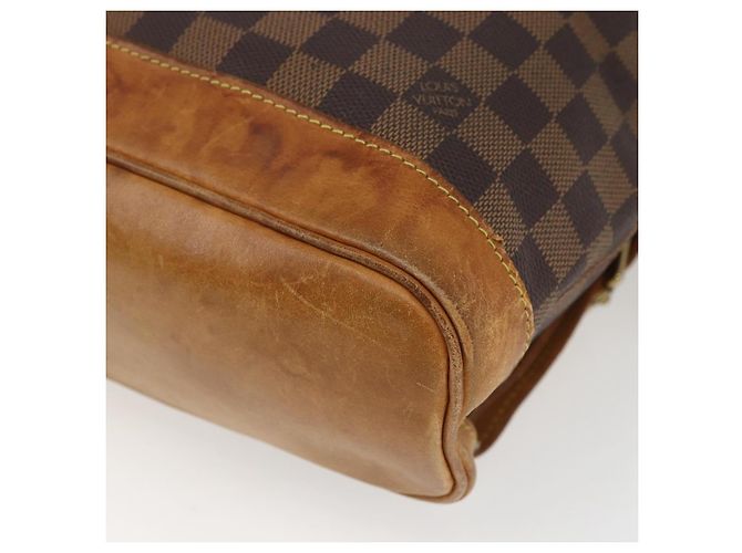 LOUIS VUITTON Zaino Arlucan Damier Ebene N99038 LV Auth 164574 - vista 9