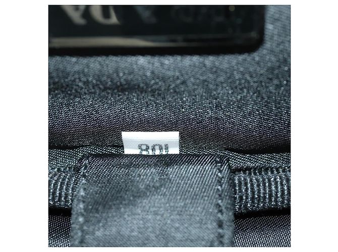 Borsa a Spalla PRADA Nylon Nero Argento Autentica 164507 - vista 12