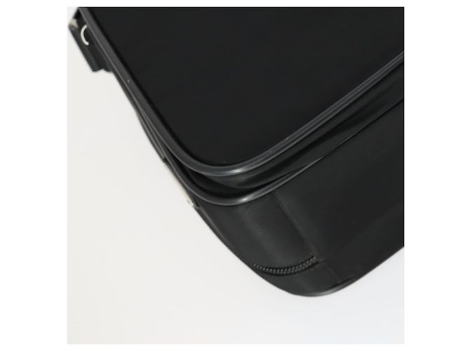Borsa a Spalla PRADA Nylon Nero Argento Autentica 164507 - vista 16