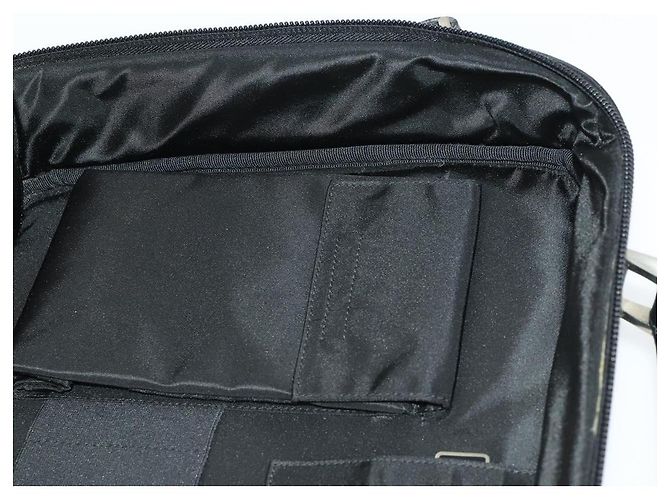 Borsa a Spalla PRADA Nylon Nero Argento Autentica 164507 - vista 22