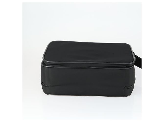 Borsa a Spalla PRADA Nylon Nero Argento Autentica 164507 - vista 5