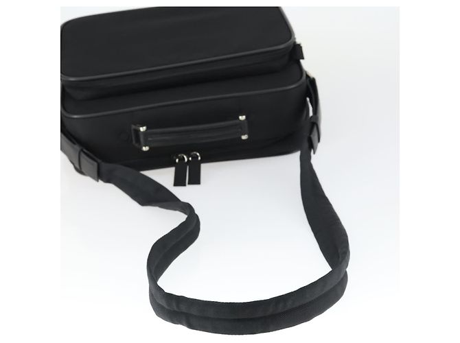 Borsa a Spalla PRADA Nylon Nero Argento Autentica 164507 - vista 7
