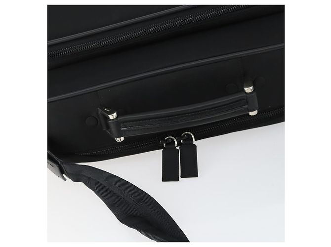 Borsa a Spalla PRADA Nylon Nero Argento Autentica 164507 - vista 8