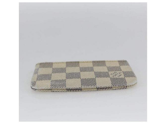 LOUIS VUITTON Pochette Cles Damier Azur Monedero N62659 LV Auth ki6422 - vista 6