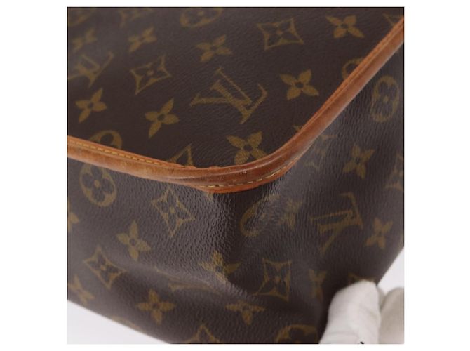 LOUIS VUITTON Borsa a Spalla Monogram Gibeciere GM M42246 LV Auth 164624 Monogramma - vista 17