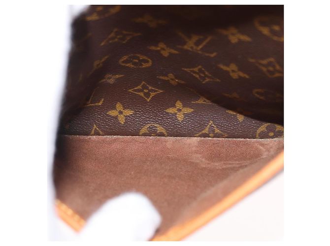 LOUIS VUITTON Borsa a Spalla Monogram Gibeciere GM M42246 LV Auth 164624 Monogramma - vista 23