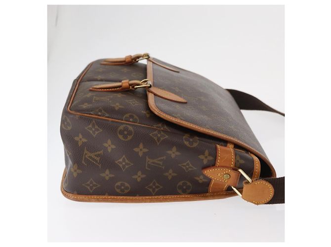 LOUIS VUITTON Borsa a Spalla Monogram Gibeciere GM M42246 LV Auth 164624 Monogramma - vista 3