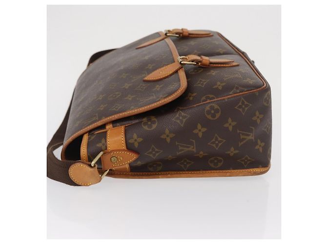 LOUIS VUITTON Borsa a Spalla Monogram Gibeciere GM M42246 LV Auth 164624 Monogramma - vista 4