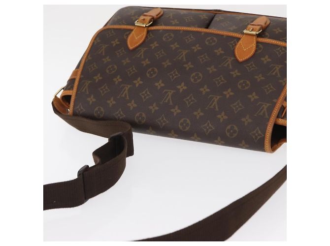 LOUIS VUITTON Borsa a Spalla Monogram Gibeciere GM M42246 LV Auth 164624 Monogramma - vista 6