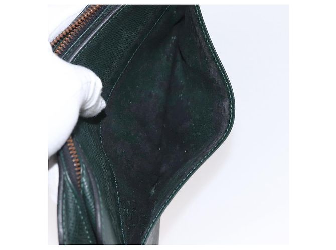LOUIS VUITTON Clutch Taiga Baikal Epicea M30184 LV Auth ka1986 - vista 11