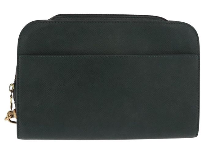 LOUIS VUITTON Clutch Taiga Baikal Epicea M30184 LV Auth ka1986 - vista 2