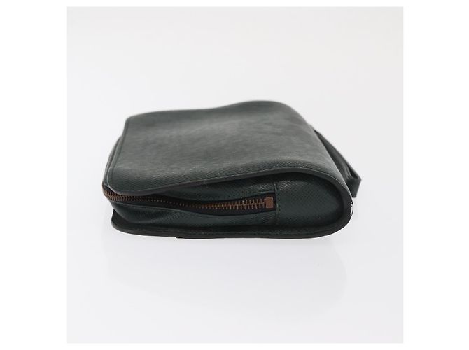 LOUIS VUITTON Clutch Taiga Baikal Epicea M30184 LV Auth ka1986 - vista 4