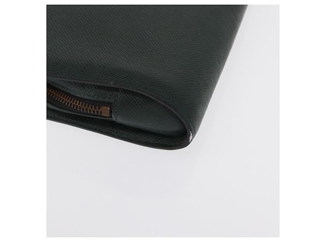 LOUIS VUITTON Clutch Taiga Baikal Epicea M30184 LV Auth ka1986 - vista 7