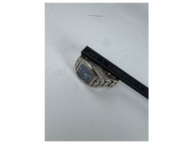 Orologio al Quarzo Vintage Givenchy Argento Blu Marino - vista 10