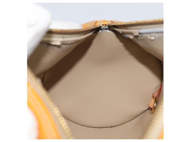 LOUIS VUITTON Borsa a Mano Monogram Vernis Bedford Beige M91006 LV Auth 169225 - vista 21