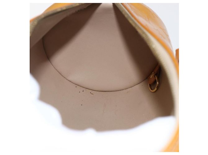 LOUIS VUITTON Borsa a Mano Monogram Vernis Bedford Beige M91006 LV Auth 169341 - vista 19