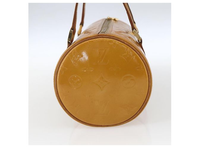 LOUIS VUITTON Borsa a Mano Monogram Vernis Bedford Beige M91006 LV Auth 169341 - vista 4