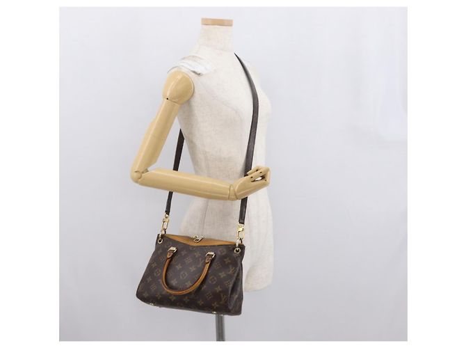 LOUIS VUITTON Monogram Palas BB Handtasche 2way M40929 LV Auth 165423 Monogramm - Ansicht 28