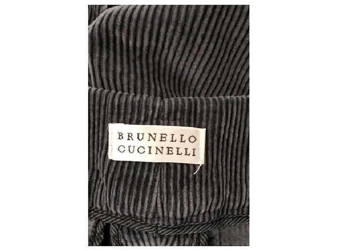 Brunello Cucinelli Graue gerade Hose - Ansicht 5