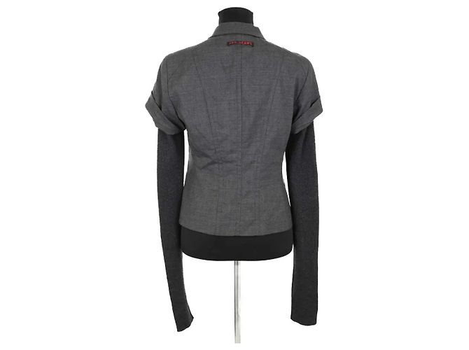 Jean Paul Gaultier Blazer gris - vista 4