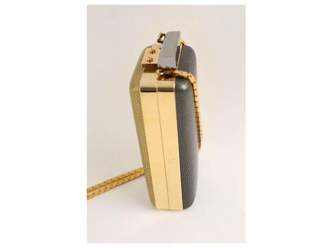 Lanvin Pochette dorée - vue 4