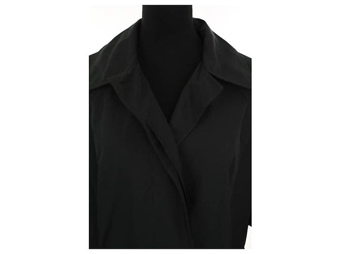 Isabel Marant Etoile Gabardina negra Negro - vista 2