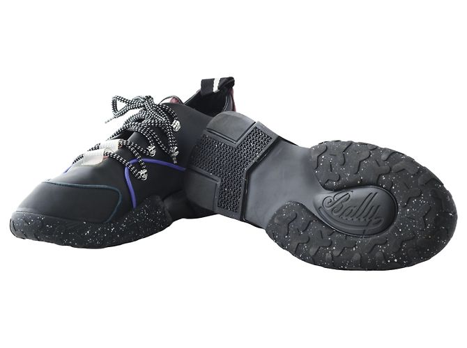 Baskets Basse Bally Gady Noir - vue 12