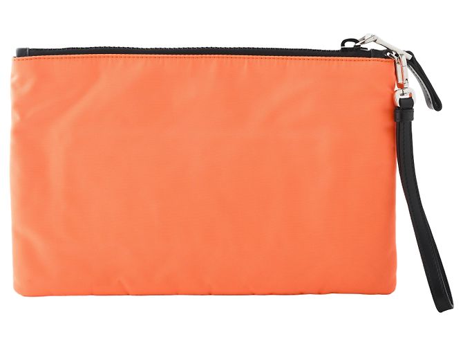 Clutch Tessuto Prada Arancione - vista 2