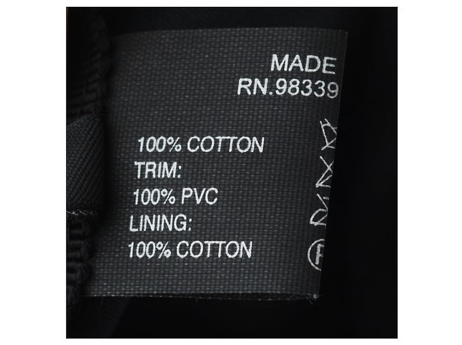 Boné Prada de algodão preto - vista 7