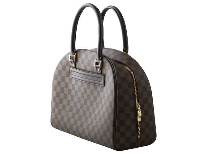 Borsa Nolita Damier Ebene Louis Vuitton Marrone - vista 2