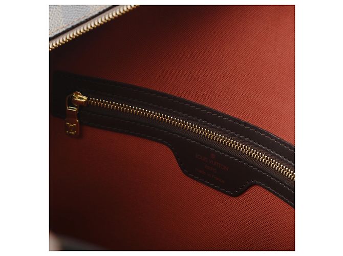 Borsa Nolita Damier Ebene Louis Vuitton Marrone - vista 7