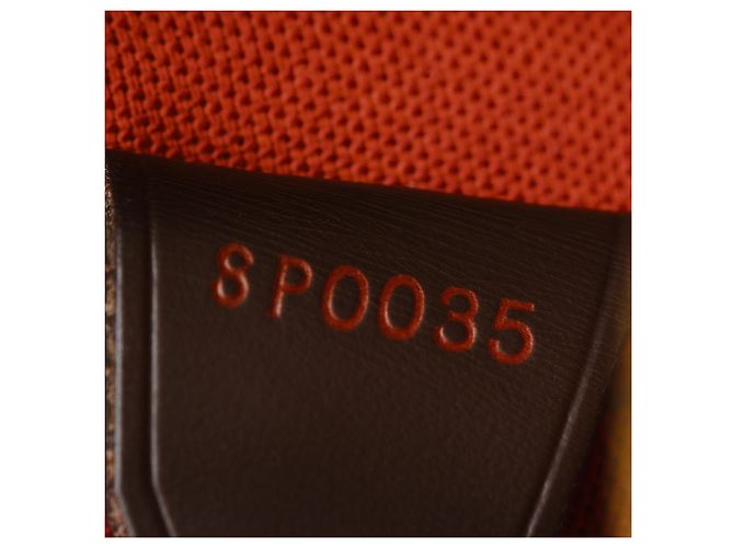 Borsa Nolita Damier Ebene Louis Vuitton Marrone - vista 9