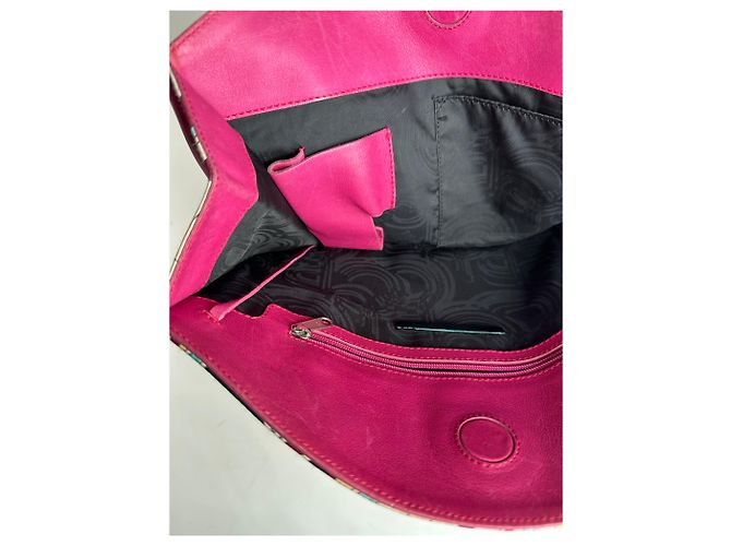 Borsa in pelle vintage Emilio Pucci multicolore - vista 10