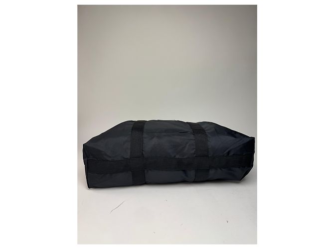 Vintage Courreges Polyester Reisetasche Schwarz - Ansicht 12
