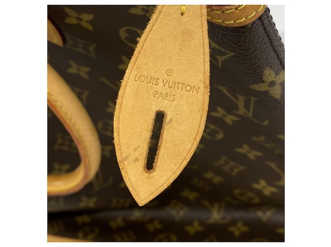 Borsa a mano verticale Lockit Monogram Louis Vuitton M40103 Marrone - vista 11