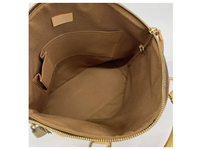 Borsa a mano verticale Lockit Monogram Louis Vuitton M40103 Marrone - vista 4