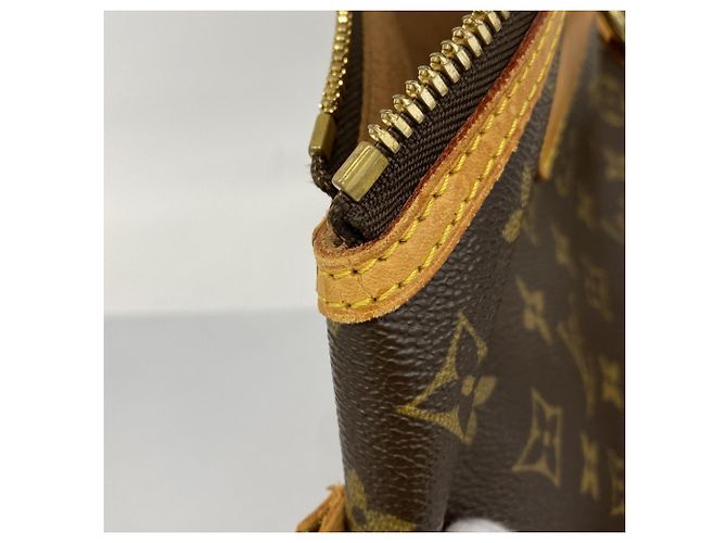 Borsa a mano verticale Lockit Monogram Louis Vuitton M40103 Marrone - vista 9