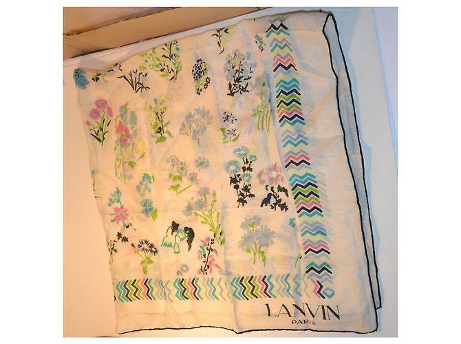 Lanvin Seidenschal mehrfarbig Mehrfarben - Ansicht 2
