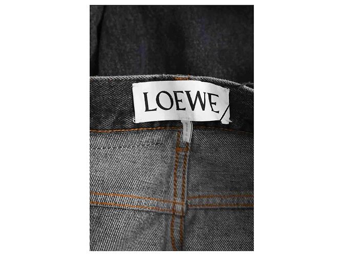 Loewe Jeans dritti grigi Grigio - vista 5