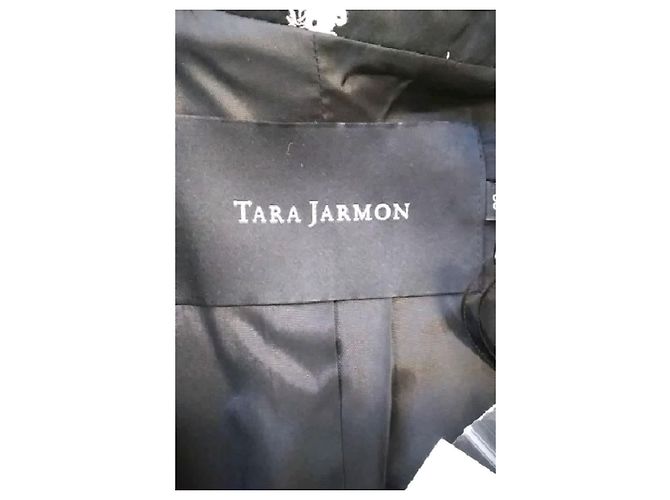 Tara Jarmon Gabardina negra Negro - vista 7