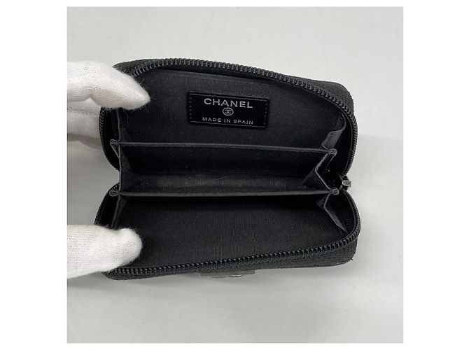 Monedero Chanel Boy Negro - vista 3
