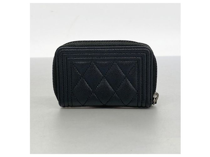 Monedero Chanel Boy Negro - vista 9