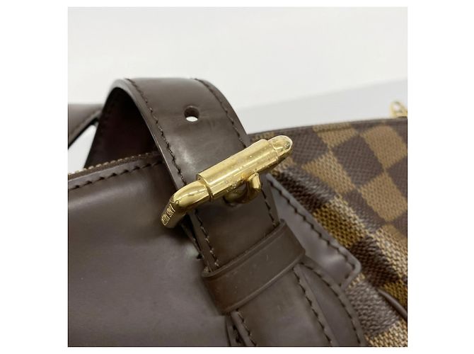 Borsa Louis Vuitton Damier Verona MM Ebano Damier ebene - vista 10