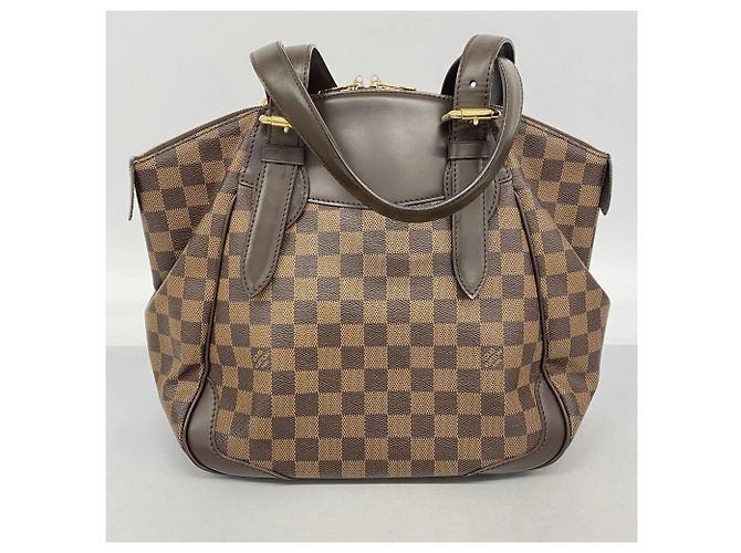 Borsa Louis Vuitton Damier Verona MM Ebano Damier ebene - vista 11