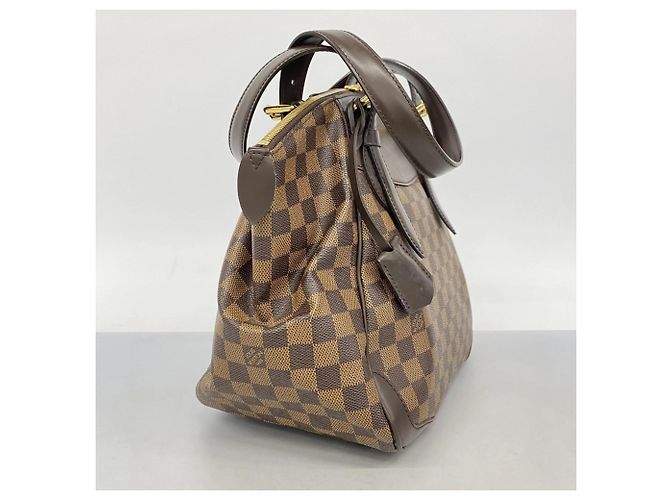 Borsa Louis Vuitton Damier Verona MM Ebano Damier ebene - vista 2